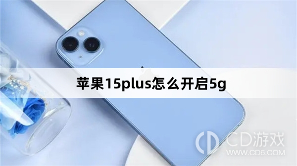 苹果15plus开启5g方法