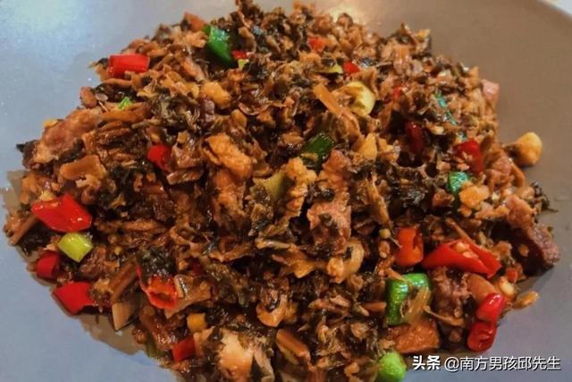 外婆菜这么炒 真的太香太下饭了