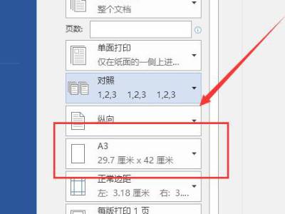 如何把a3排版成a4打印