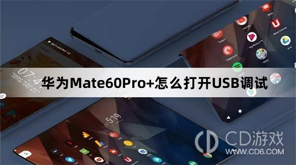 华为Mate60Pro+打开USB调试教程