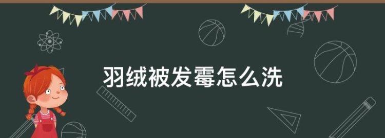 怎样去除羽绒被霉点霉斑