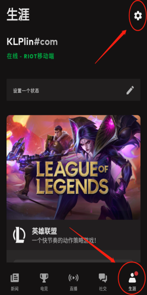 riot mobile手机版怎么设置中文