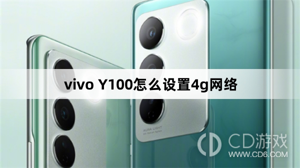 vivo Y100设置4g网络方法