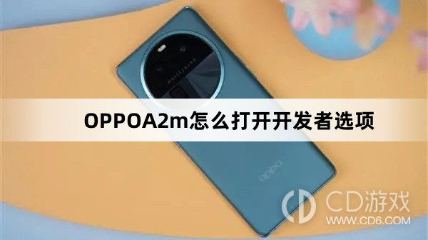 OPPOA2m打开开发者选项方法