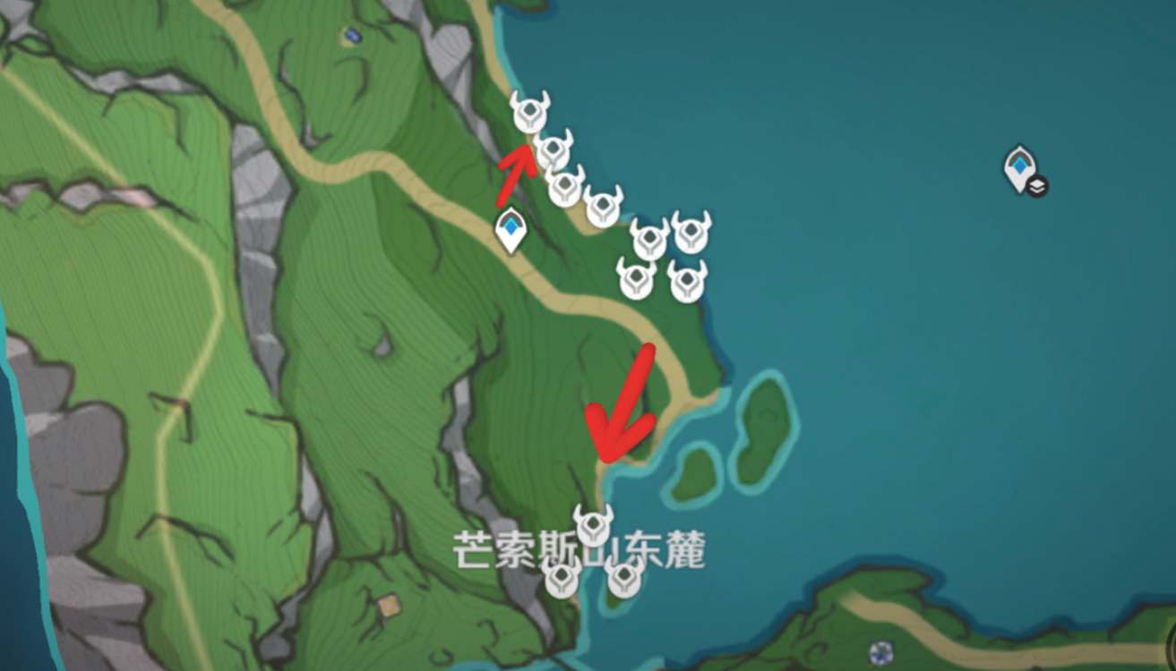 原神原海异种刷怪路线