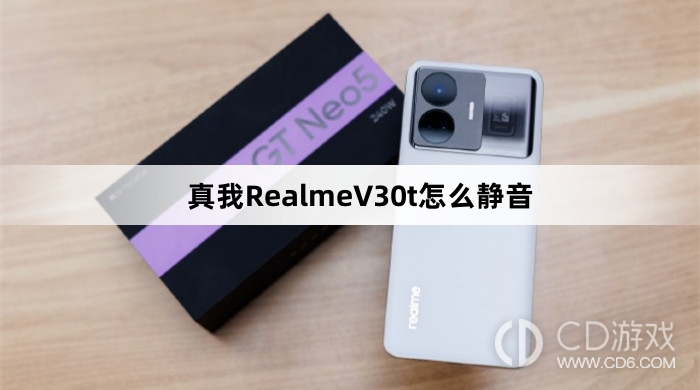 真我RealmeV30t静音方法