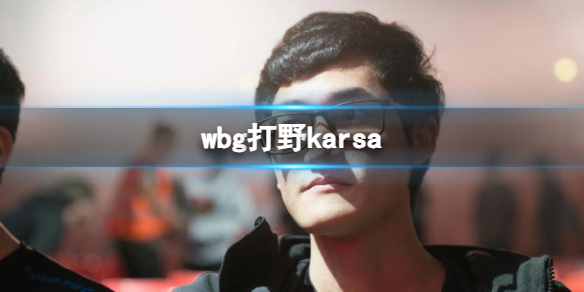 《英雄联盟》wbg打野karsa介绍