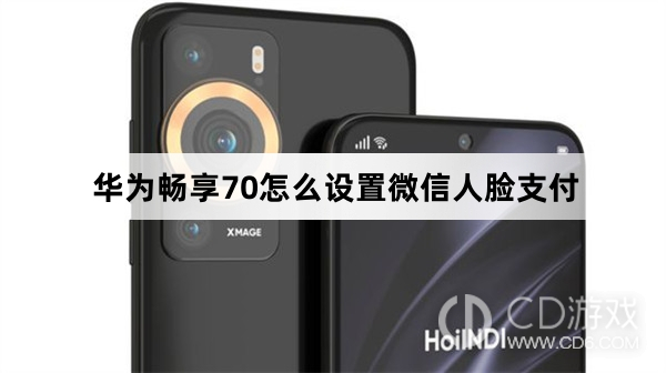 华为畅享70设置微信人脸支付方法