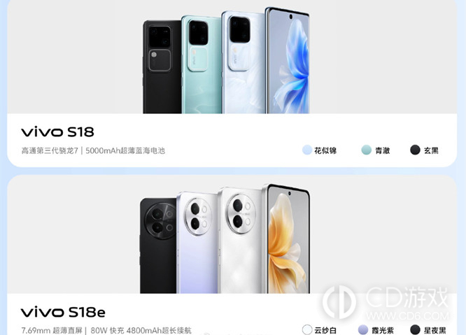 vivoS18e是直屏手机吗