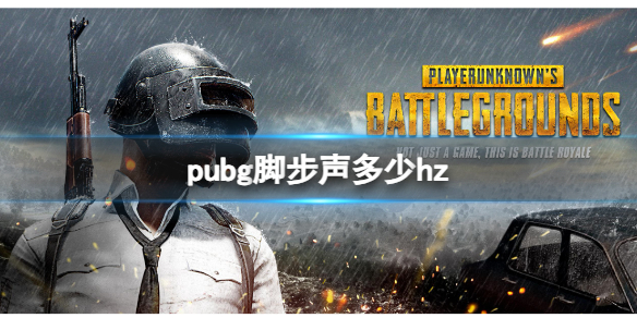 《pubg》脚步声hz介绍