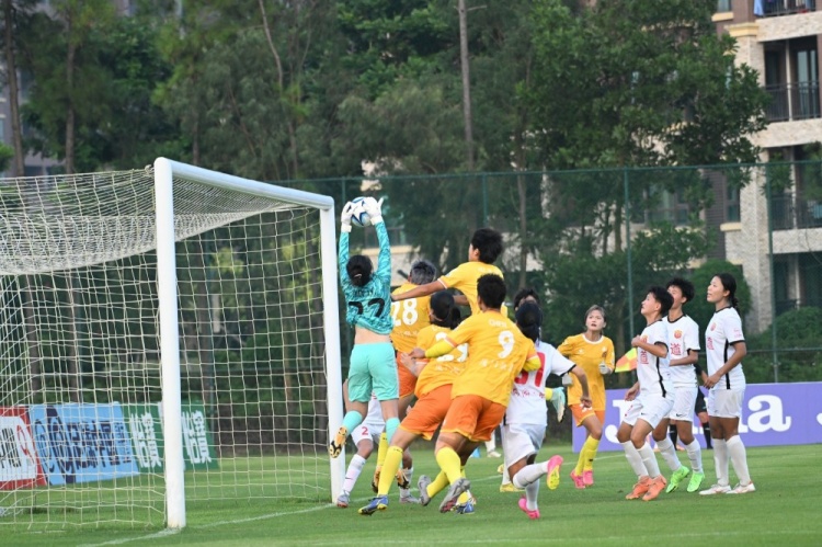 女乙级联赛排位赛阶段第四轮：同济海港女足2-1厦门聚鼎女足