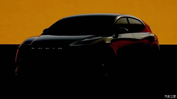 对标Model Y 2026年底海外上市 Lucid全新中型SUV预告图