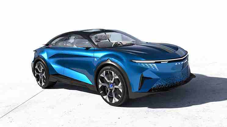 将于巴黎车展首发 Alpine A390_β概念车官图发布 2025年推量产版