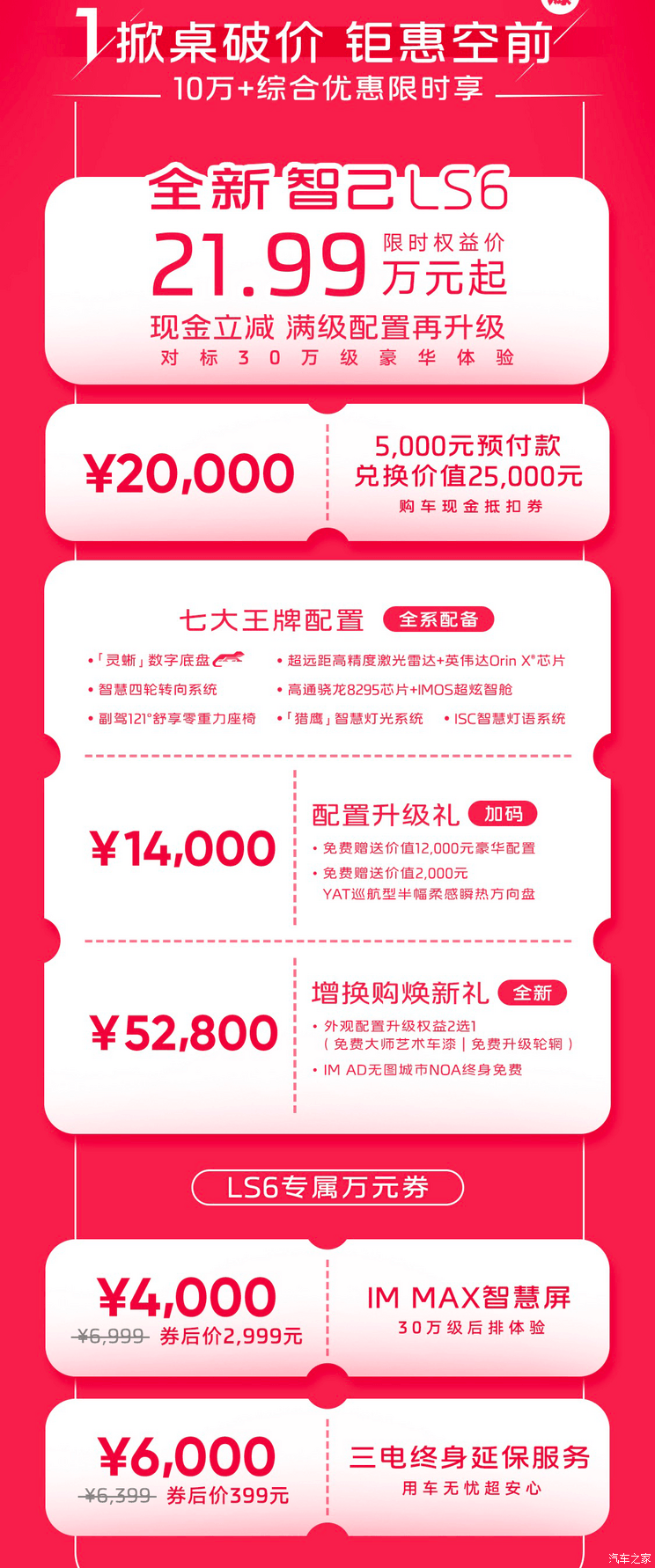 智己LS6震撼上市：23.99万起享10万钜惠，IM MAX智慧屏免费送