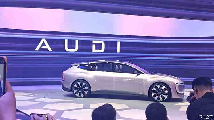 2024广州车展：AUDI E亮相，奥迪对标“新势力”，明年上市