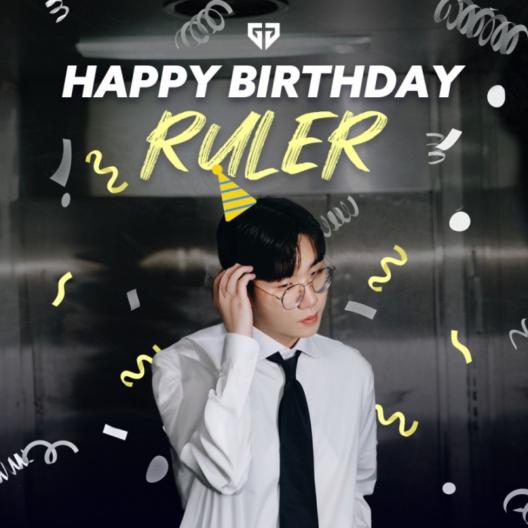 GEN官方发布Ruler庆生海报：Happy Ruler Day